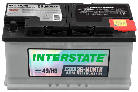 Batería Intersate  MTX-49/H8